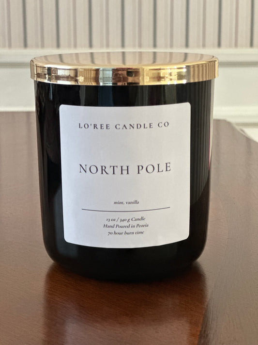 North Pole Candle